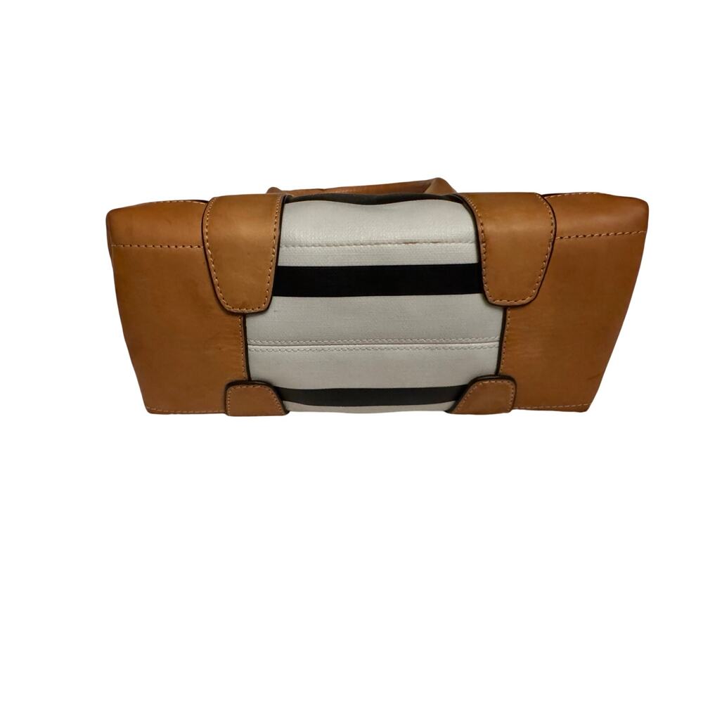 Coach Bleecker Striped Preston Satchel Classic - Picture 10 of 10